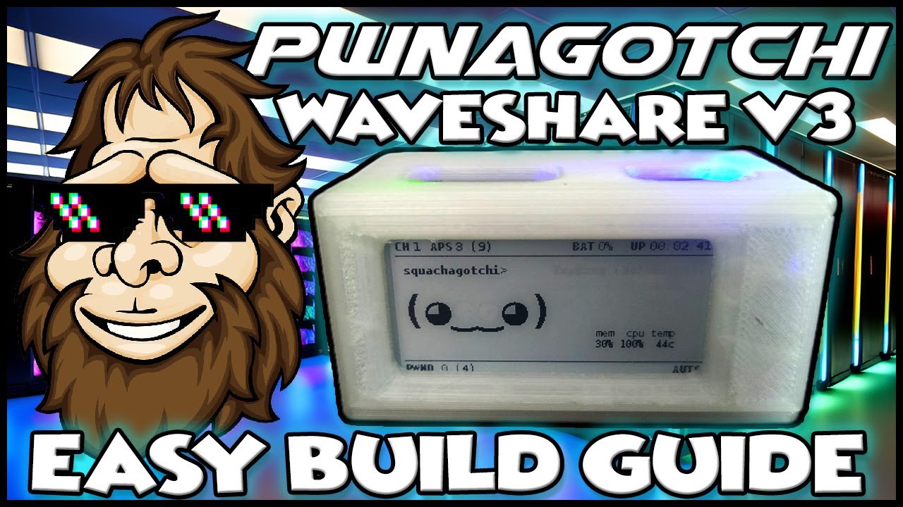 How to Make A Pwnagotchi with Waveshare V3 Screen! Easiest Method, Works  First Time, Every Time! 