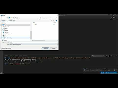 Vidéo: Comment puis-je exécuter mon programme C à l'invite de commande ?