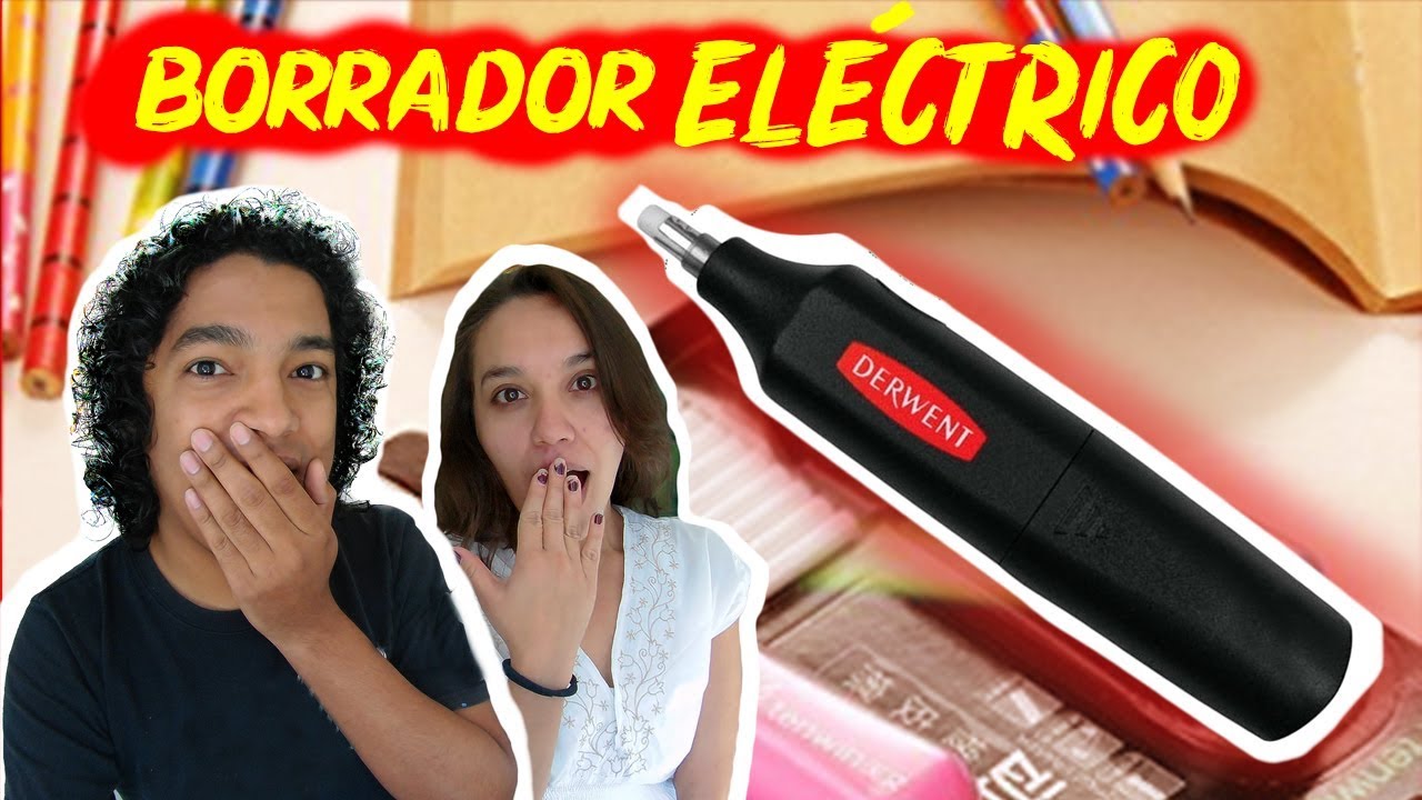 Tutorial #181-A : Goma de borrar eléctrica/ Unboxing Derwent