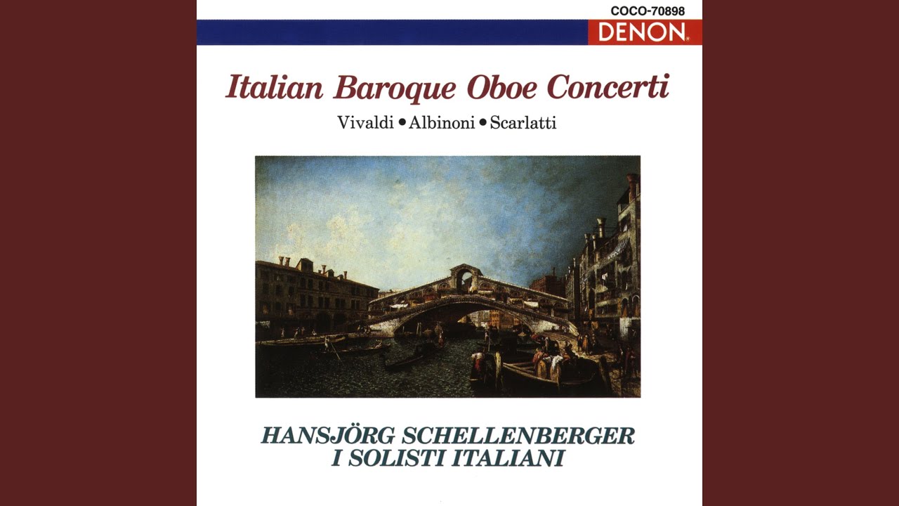 オーボエ協奏曲 ニ短調 作品8の9 RV454 F.VII-1 III- Allegro - YouTube