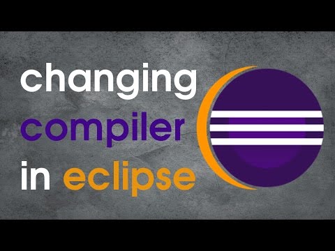 how to change default compiler settings in eclipse?