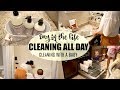 DAY IN THE LIFE | CLEANING ALL DAY | EXTREME CLEANING MOTIVATION