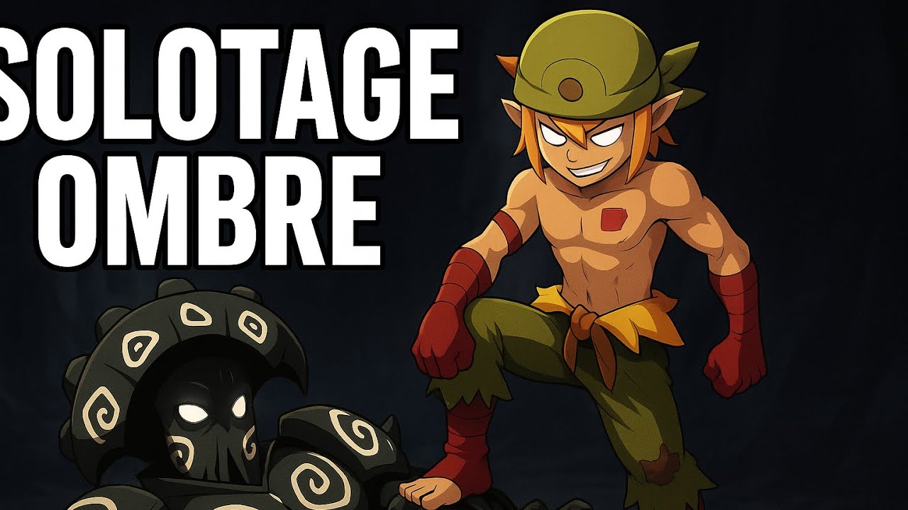 [DOFUS 3.2] Solotage – Laminer Ombre dans son donjon - Sacrieur Feu Do Crit – Temps Duo + Premier
