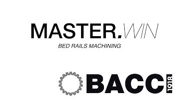 6 AXIS CNC MACHINING CENTRE - MASTER.WIN -BED RAILS MACHINING
