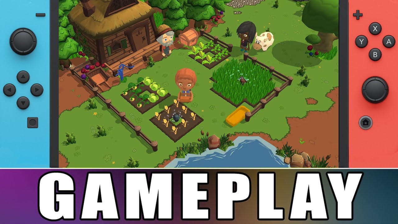 Farm for your Life - Nintendo Switch Gameplay