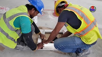 Installation of Return Diffuser On Ceiling Tile
