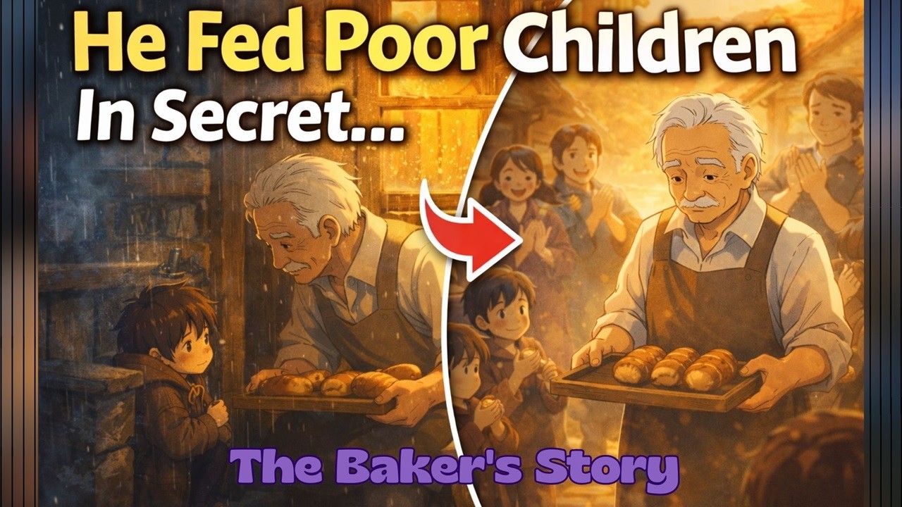 Video thumbnail for The Baker’s Kindness: A Short Moral Story About Sharing 🥐 | Silent ASMR