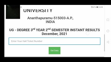 Sri krishna devaraya University 2nd sem results 2021|SKU 2nd semester results 2021|Degree results
