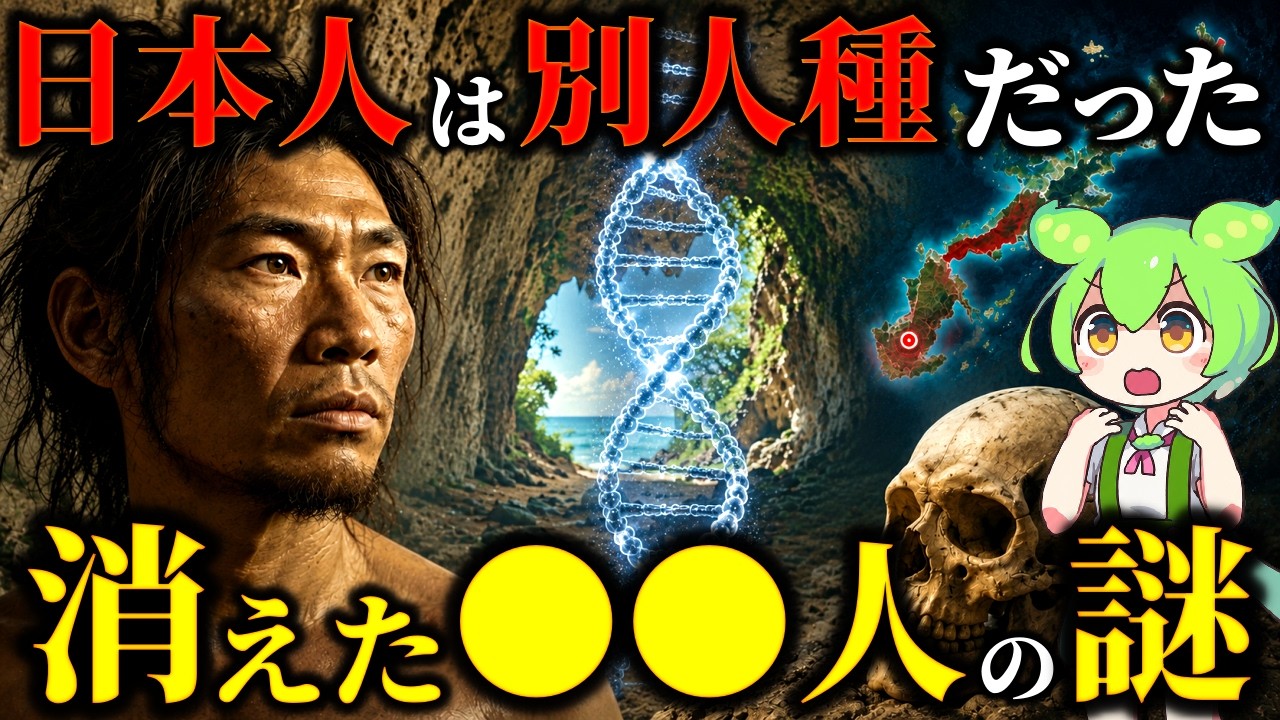DNAが暴く!存在しなかった日本人の起源…消えた人類の真相