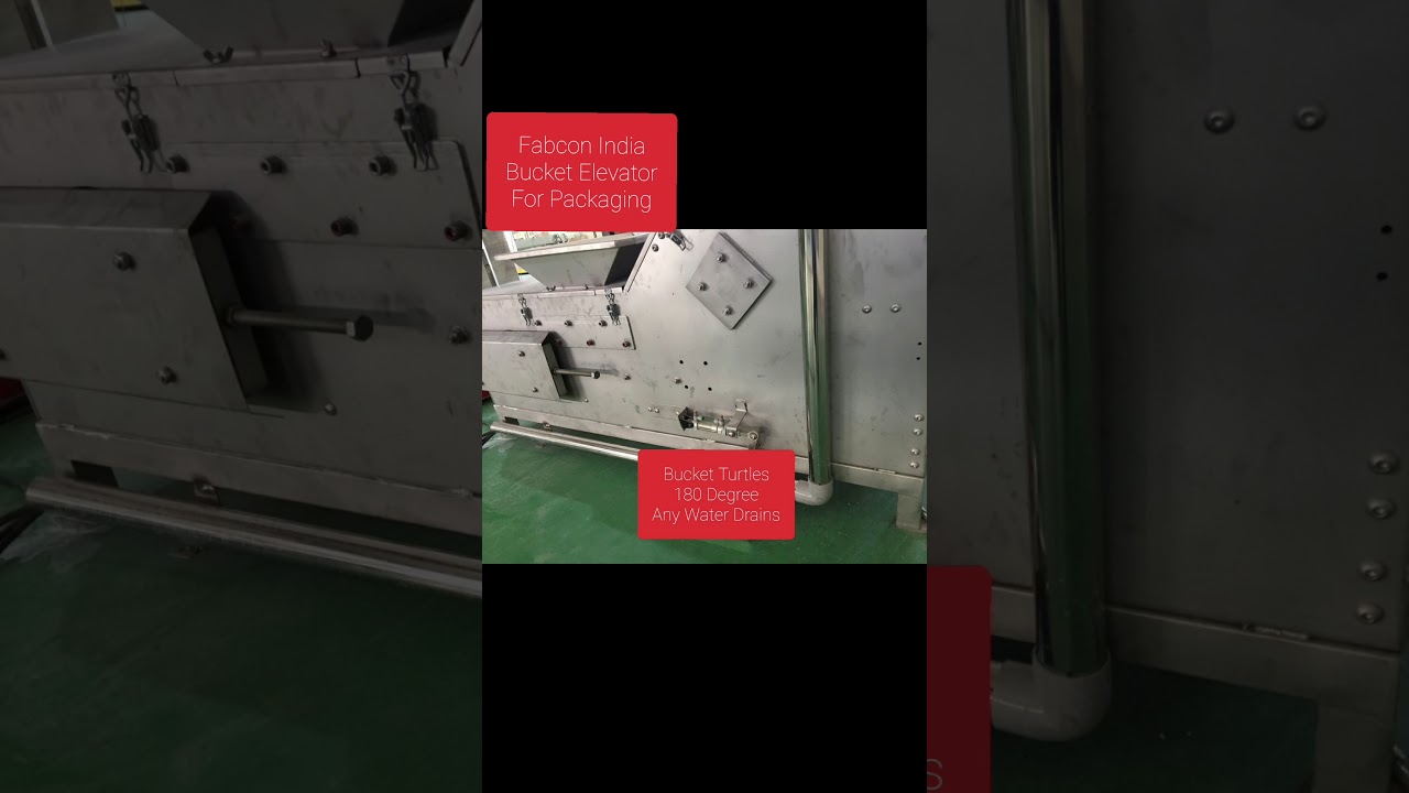 FABCON INDIA BUCKET ELEVATOR WITH C.I.P SYSTEM