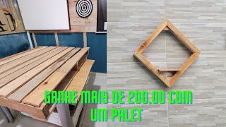 GANHE MAIS DE R$ 200,00 COM UM PALET, VIDEO 2