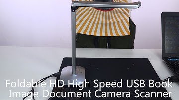 Aibecy F50 Foldable HD High Speed USB Book Image Document Camera Scanner