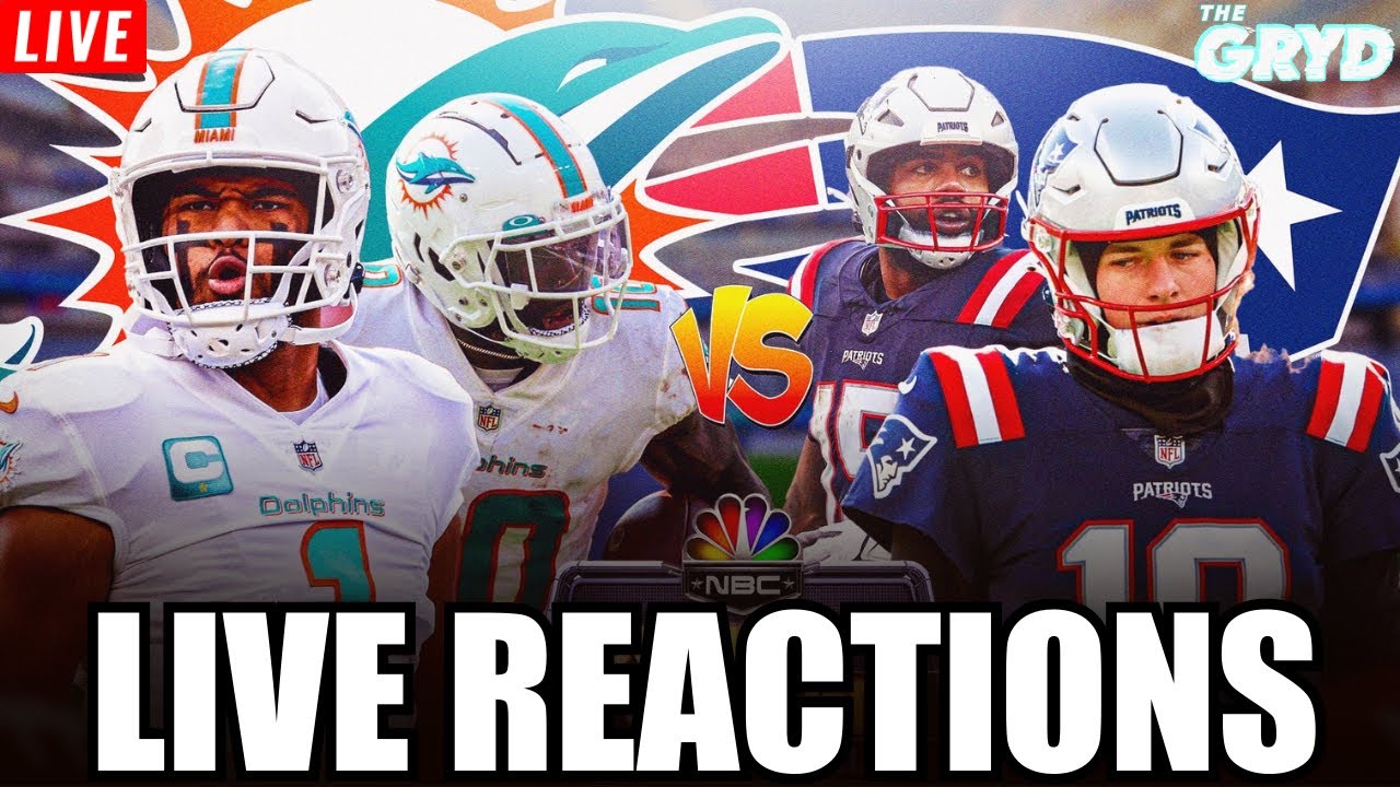Miami Dolphins Vs New England Patriots SNF Week 2 Live Play-By-Play & Reactions