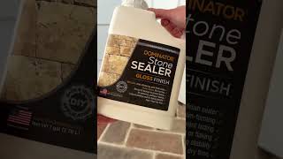Biggest question I get for my stencil projects is- HOW DO I SEAL THEM?! I use Dominator Stone Sealer