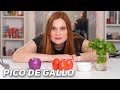 ЧТО ЕДЯТ АМЕРИКАНЦЫ. МЕКСИКАНСКАЯ САЛЬСА РЕЦЕПТ ПИКО ДЕ ГАЙО Pico De Gallo  ПРОСТО БЫСТРО ВКУСНО.