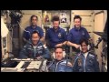 Expedition 32 Crew Shows "Up" at Station