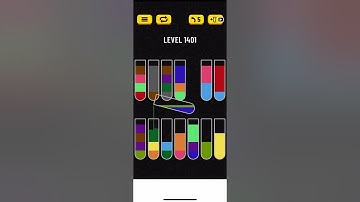 Water Sort Puzzle level 1401