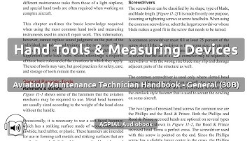 Chapter 11 Hand Tools & Measuring Devices | AMTG | AGPIAL Audio/Video Book