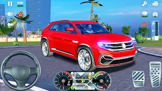 Taxi Sim 2020 #5 - New Luxury SUV Volkswagen Car City Driving - Android GamePlay screenshot 2