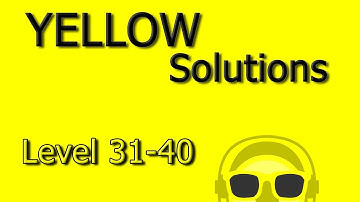 Yellow Solutions - Level 31-40