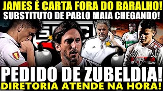 ZUBELDIA FAZ PEDIDO!! DIRETORIA ATENDE NA HORA! JAMES É CARTA FORA DO BARALHO! SUBSTITUTO DE MAIA!