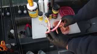 Rigging and fishing the Brad's Super Bait for salmon. 