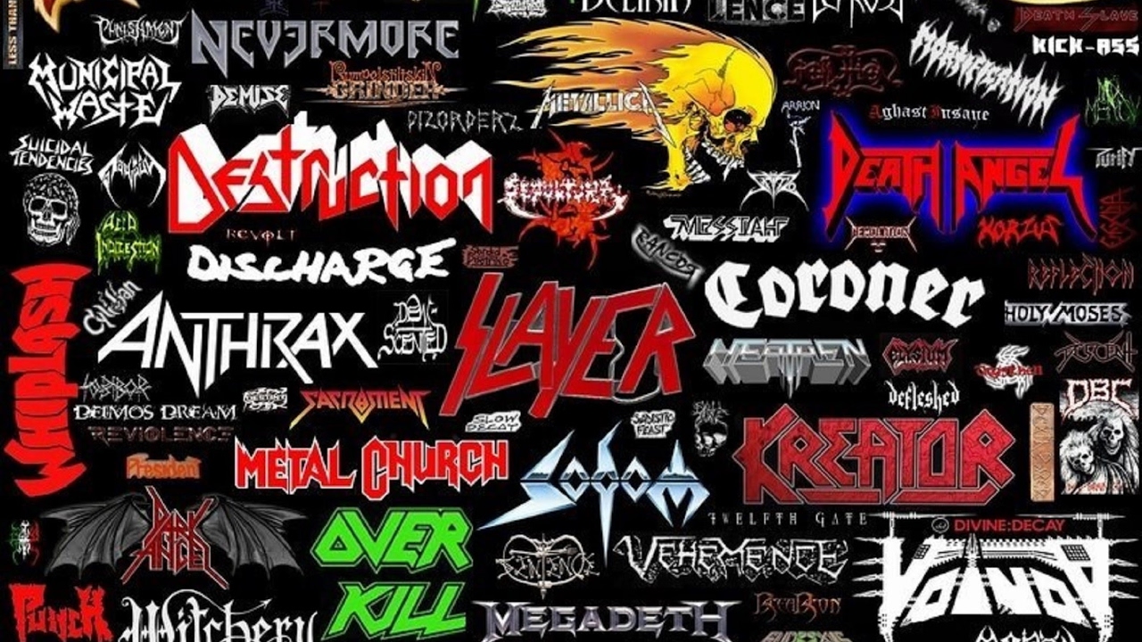 Лучшая трэш метал. Лого трэш метал групп. Трэш металл. Thrash Metal логотип. Логотип рок группы трэш.