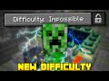 I beat minecraft on impossible difficulty it was scary