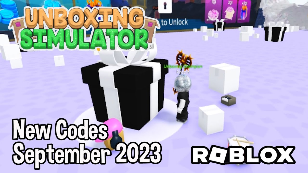 All *NEW* Code in Roblox unboxing Simulator [UPDAT3 2] from unboxing  simulator codes update 2 Watch Video 