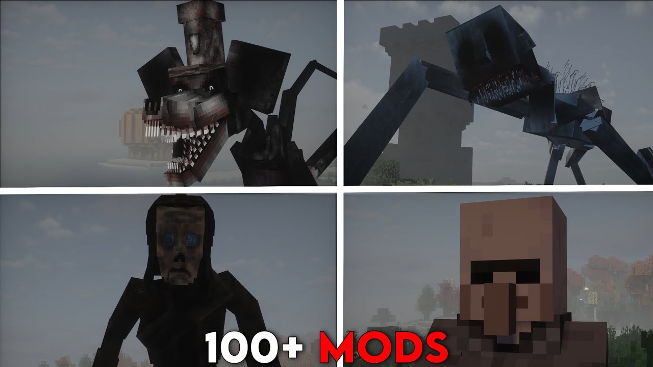 This Is Minecraft Scariest Modpack...Minecraft Horror Mods - YouTube