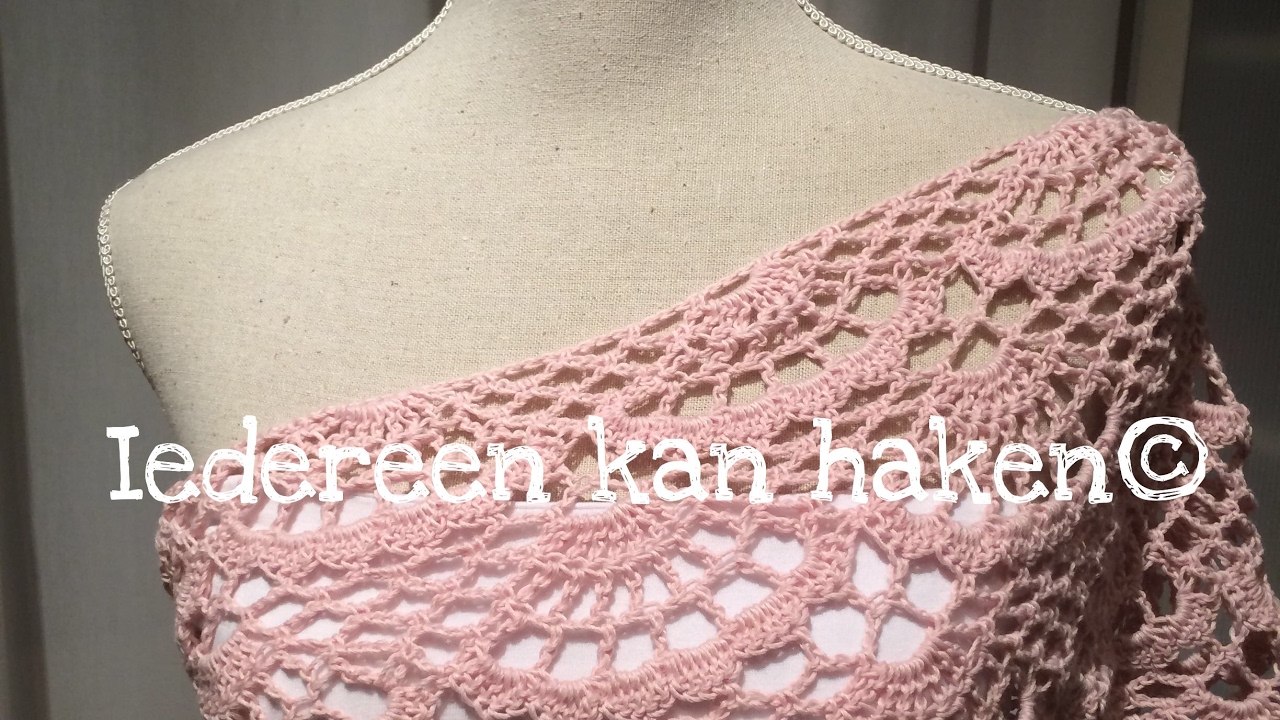 Verrassend Iedereen kan haken© Amy grote waaier leren haken. DIY Nederlands RB-44