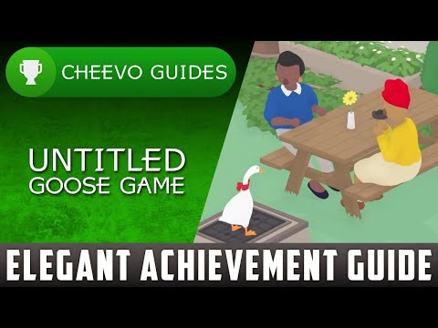 Untitled Goose Game - Lovely  Achievement / Trophy Guide **XBOX GAME  PASS** 