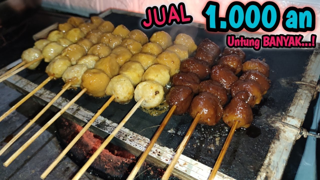 RESEP BAKSO BAKAR ENAK, BANYAK PEDAGANG PAKE RESEP INI ‼️