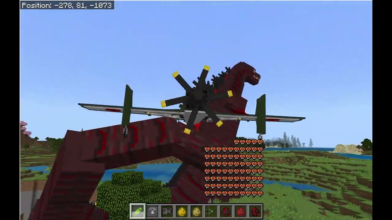 Shin Godzilla All phases 1-5 Minecraft