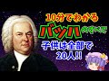 【ゆっくり解説】バロック時代を代表するドイツの作曲家、音楽の父と称されるバッハ　10分でわかりやすく解説