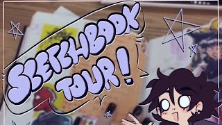 omg ANOTHER sketchbook tour!