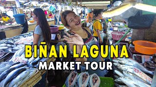 BIÑAN PUBLIC MARKET the Biggest in the province of LAGUNA | Laguna Philippines | 4K |