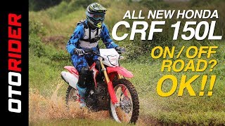 Honda CRF 150L First Ride Review Indonesia | OtoRider