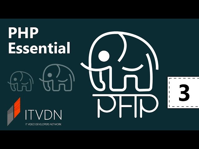 PHP Essential. Урок 3. Константы. Ссылки на объекты. Сравнение объектов.