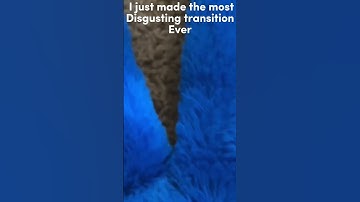 I just made the most disgusting transition 💀 #shorts