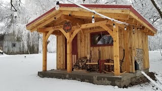 Woodfired Timber Frame Sauna  Quick Tour