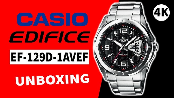 EDIFICE - Casio YouTube EF-125D-2AVEG