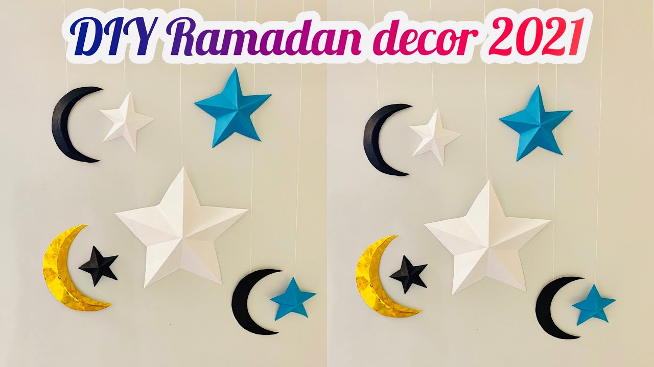 Ramadan decoration ideas /DIY Ramadan decoration????/Eid decoration ...