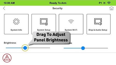 Honeywell Home 6290 Controller Display and Volume
