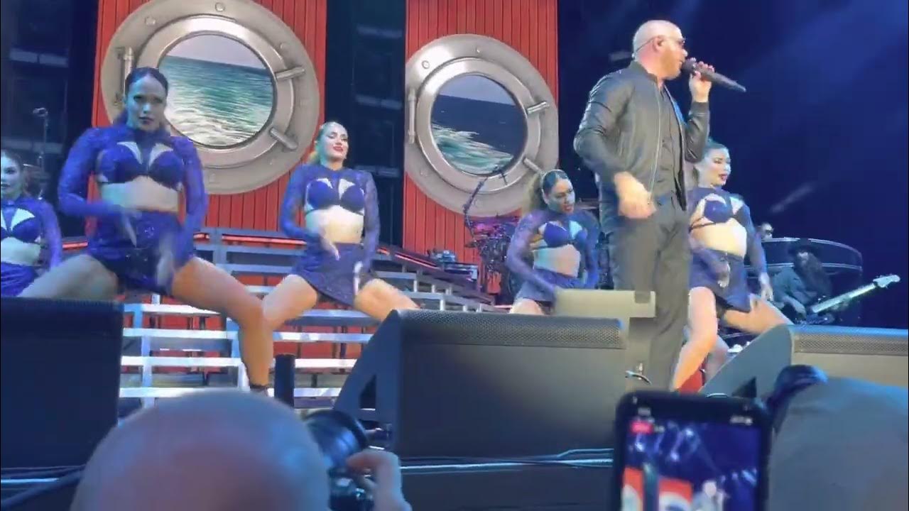 Pitbull Can't Stop Us Now Tour Raleigh, NC 🎥pitbull music concert 