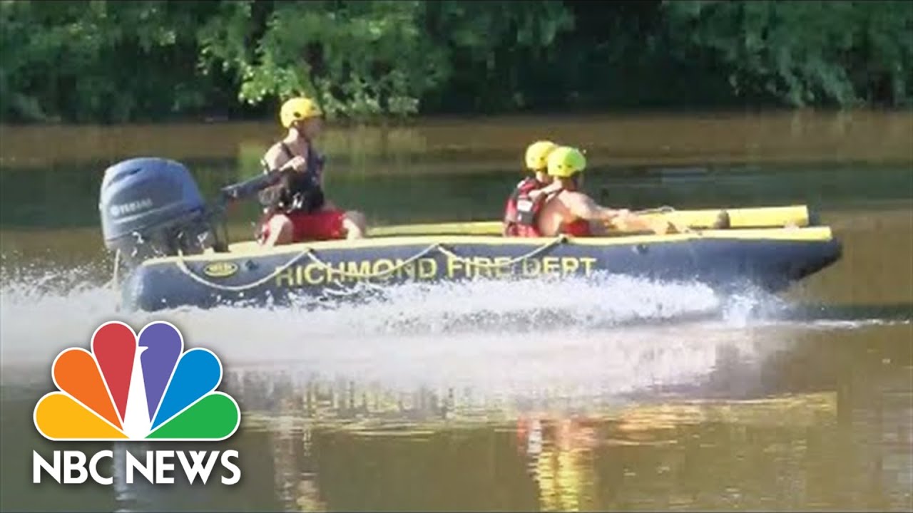 Two Missing After Group Goes Over Dam In Virginia's James River