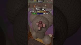 Beating Tower of Forever Resetting #Roblox #EToH #Obby