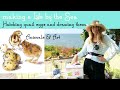Hatching Quail Eggs from the mail | Drawing my quail | AN ARTIST&#39;S LIFE BY THE SEA