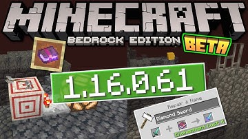 Minecraft Bedrock BETA 1.16.0.61 OUT NOW ! Cursor Fix + Spawning [ Change Log ] MCPE / Xbox /Windows