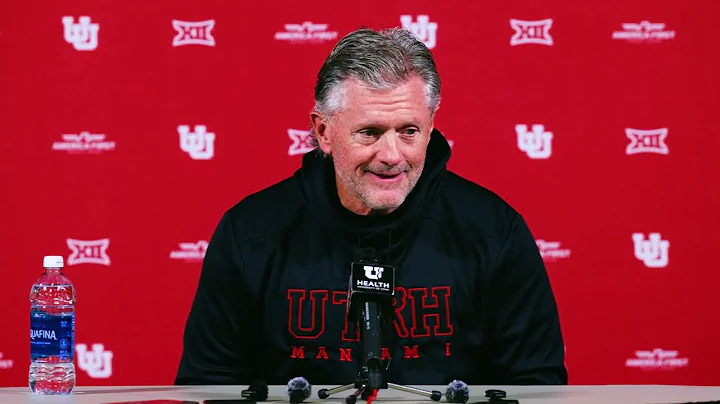 Head Coach Kyle Whittingham weekly press conference - 11.17.25